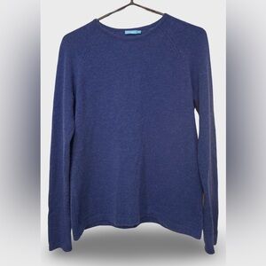 J. McLaughlin Cashmere Jamie Jewel Button Cuff Crew Sweater